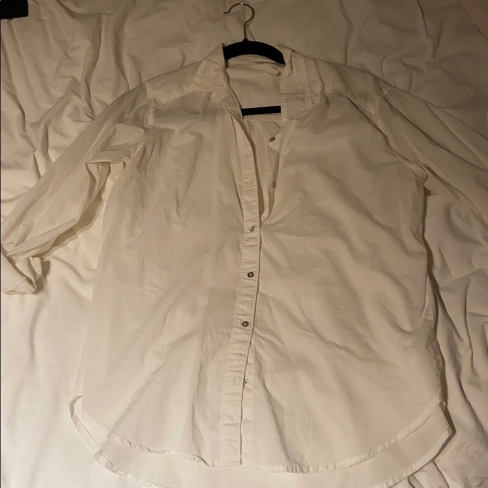 White button up shirts